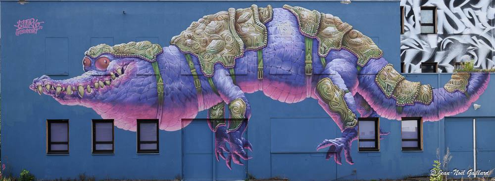 Street art - Villeurbanne - Saturnoart